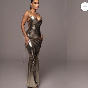 “Heart of gold” dress size xl